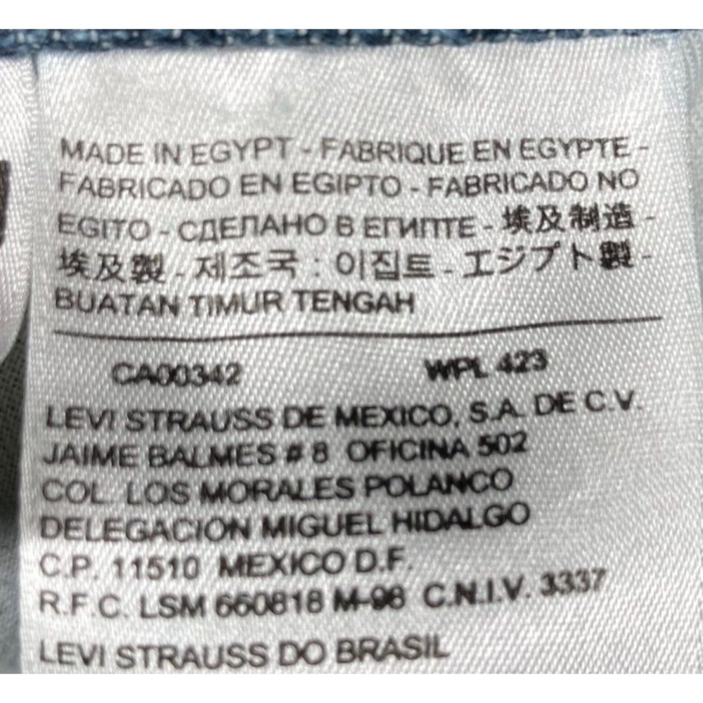 Levis Jeans Men's 36x30* Blue 505 Regular‎ Straight American Medium Wash Denim - Picture 13 of 16